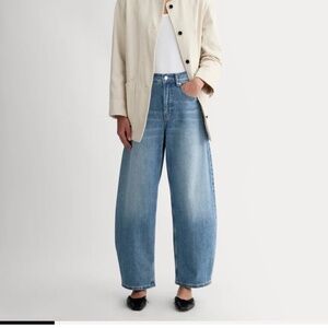 Everlane way high barrel jean